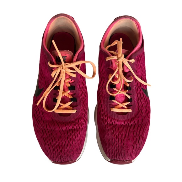 Nike Zoom Fit Training Sneaker Fuschia Pink Black 8.5 - Picture 3 of 8